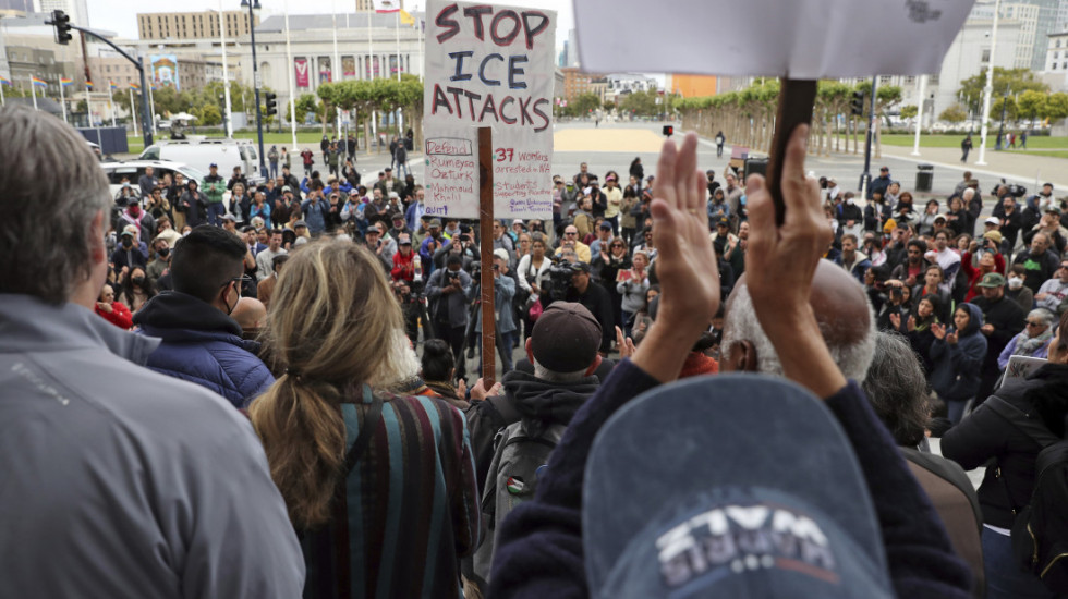 Protesti zbog imigracionih racija u SAD: U San Francisku uhapšeno najmanje 150 demostranata