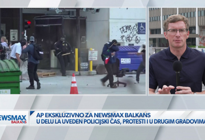 Tramp dolio ulje na vatru poslavši Nacionalnu gardu: Novinar AP iz Los Anđelesa za Newsmax Balkans o nemirima u SAD
