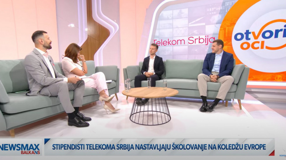 (VIDEO) Stipendisti Telekoma Srbija o školovanju na Koledž Evropa: Prilika za sticanje znanja, ali i posao