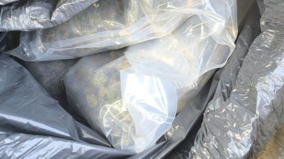 U akciji UKP zaplenjeno skoro 200 kilograma marihuane, uhapšene četiri osobe