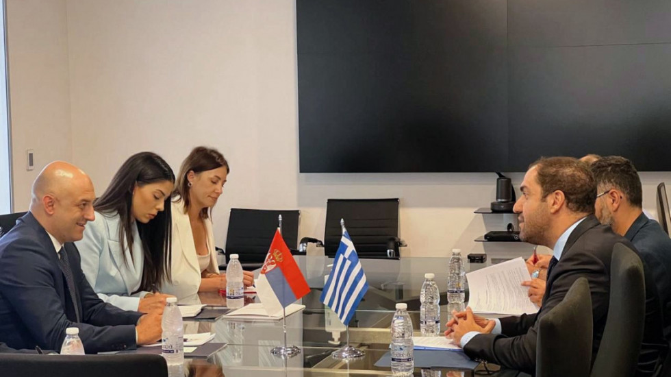 Ambasador Srbije u Atini sa grčkim ministrom za klimatsku krizu: "Srbija se među prvima odaziva pozivima u pomoć"