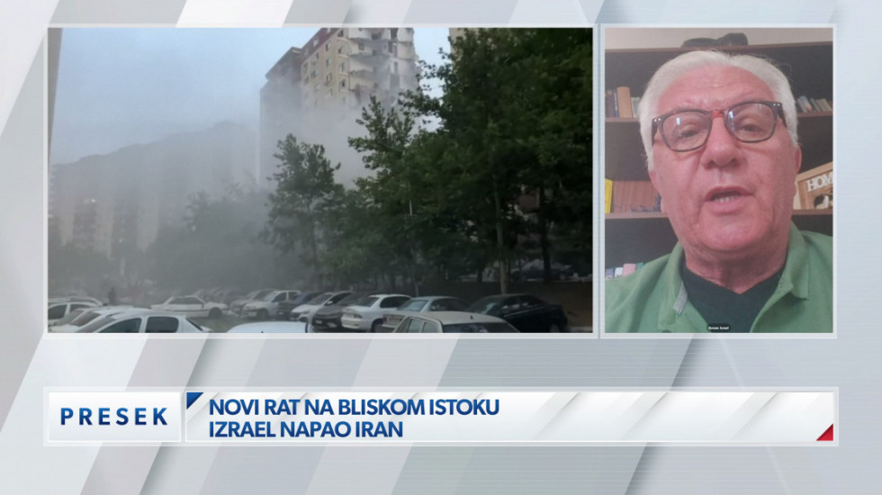 (VIDEO) "Mir se brani silom na Bliskom Istoku": Avram Izrael o napadu Izraela na Iran