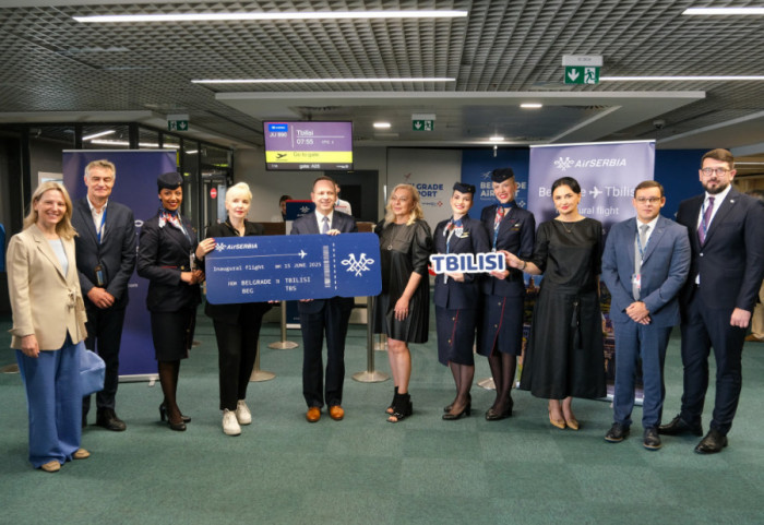 Er Srbija uspostavila direktan let od Beograda do Tbilisija