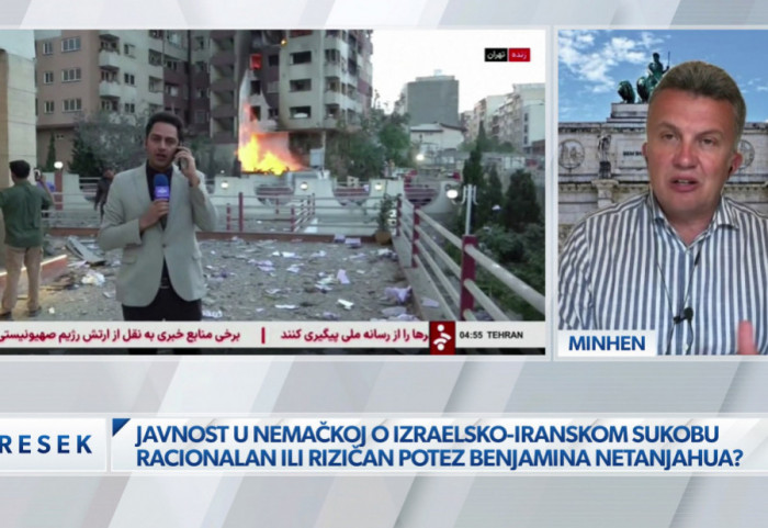 (VIDEO) Zbog sukoba Izraela i Irana Fridrih Merc pod pritiskom krize: Berlin pokušava da spreči širenje sukoba