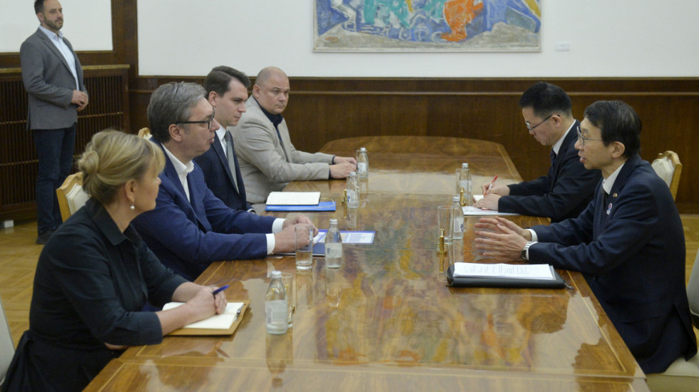Vučić sa ambasadorom Imamurom: Japan vidi Srbiju kao pouzdanog partnera