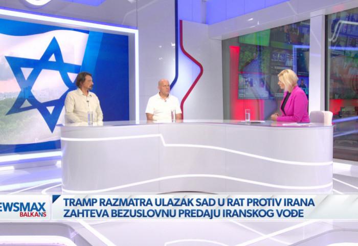 (VIDEO) Gosti Newsmax Balkans o mogućem ulasku SAD u rat: Tramp sebe smatra mirotvorcem, vojna intervencija je pogubna