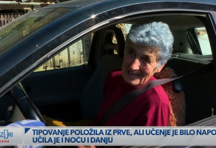 (VIDEO) Postala vozač u osmoj deceniji: Baka Zagorka učila i danju i noću, pa položila vožnju u 71. godini