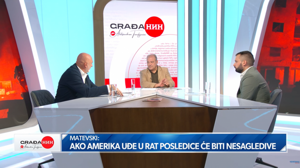Analitičar u emisiji GrađaNIN: Iran ima kapacitete koji mogu da dođu do zapadne Evrope, ali im nismo interesantni