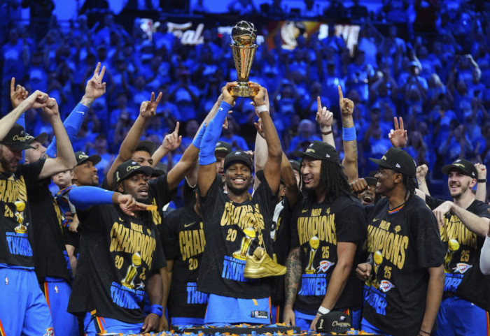 (FOTO) Oklahoma prvi put postala šampion NBA lige