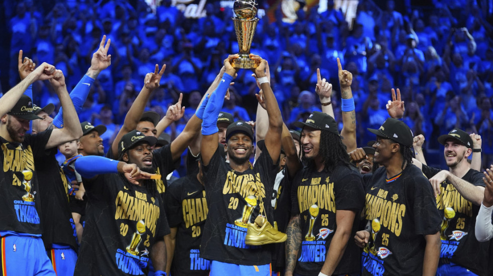 (FOTO) Oklahoma prvi put postala šampion NBA lige