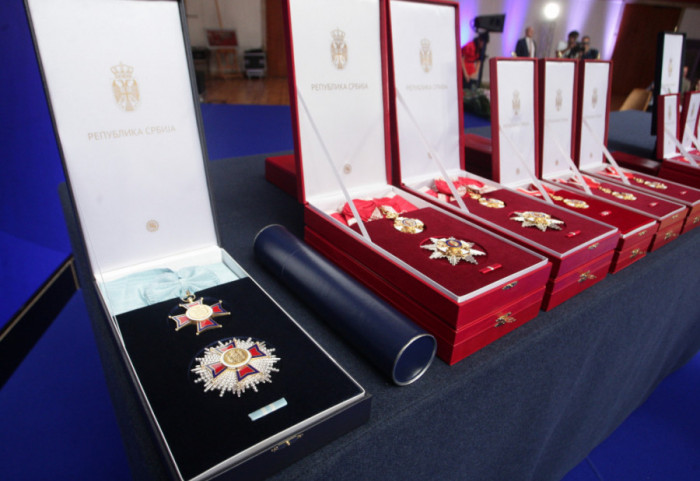 President of Serbia Presents Decorations for Vidovdan