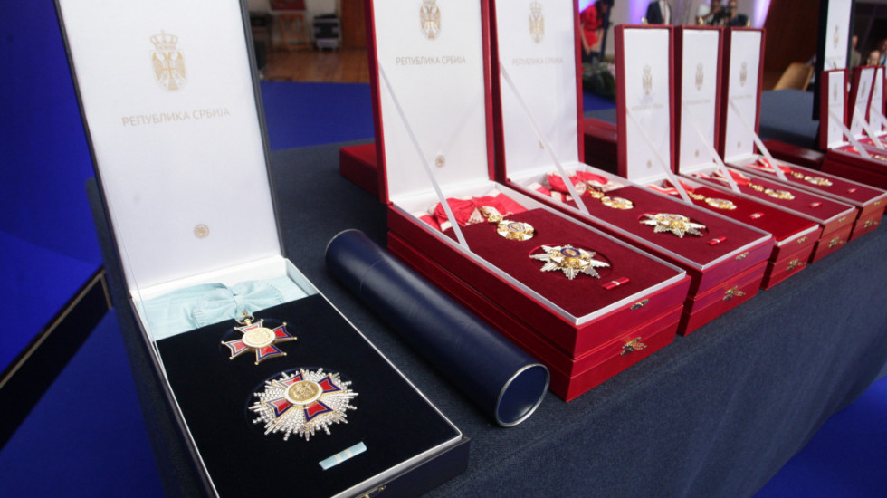 President of Serbia Presents Decorations for Vidovdan