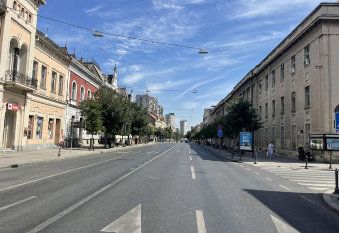 Studenti Poljoprivrednog fakulteta blokirali Avijatičarski trg u Zemunu