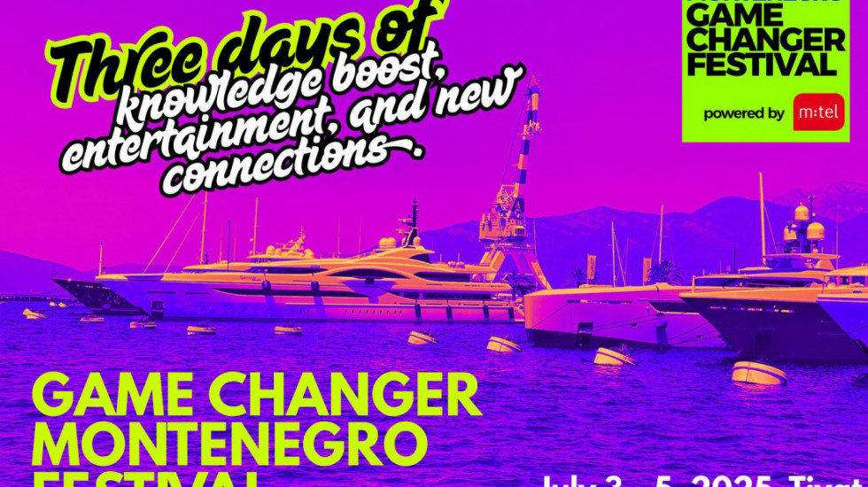 Najsunčaniji tehnološki događaj ovog leta: Game Changer Montenegro Festival stiže u Tivat