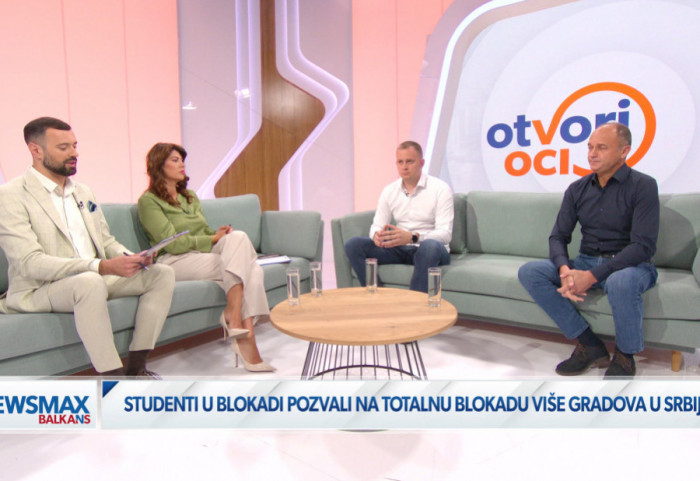 (VIDEO) "Studenti moraju da se preispitaju o svojim politikama": Sagovornici Newsmax Balkans o tenzijama u Srbiji