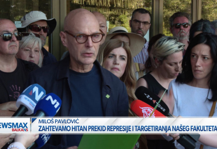 (VIDEO) Dekan FDU: Svi studenti, saradnici i nastavnici su pušteni na slobodu, terete se za saobraćajne prekršaje