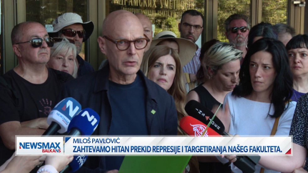 (VIDEO) Dekan FDU: Svi studenti, saradnici i nastavnici su pušteni na slobodu, terete se za saobraćajne prekršaje