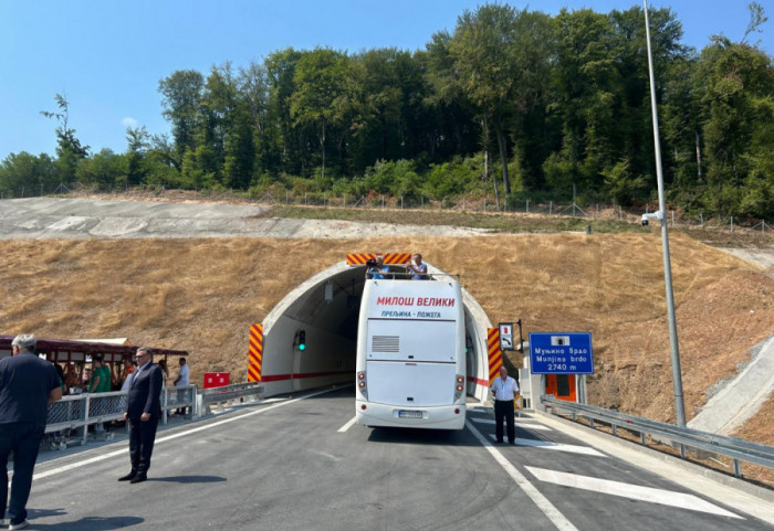 Vučić na otvaranju saobraćajnice Pakovraće – Požega: "Završena najteža deonica auto-puta u Srbiji ikada"
