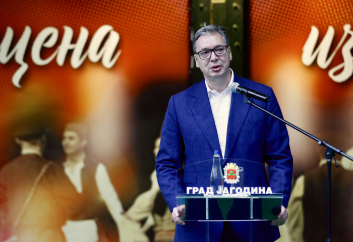 Vučić na otvaranju kompleksa Dragan Marković Palma: Ostavio je neizbrisiv trag u istoriji Jagodine i Pomoravlja