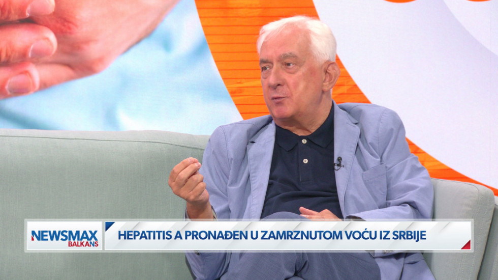 (VIDEO) Infektolog za Newsmax Balkans: Hepatitis A u bobičasto voće verovatno dospeo jer ga je dirala zaražena osoba