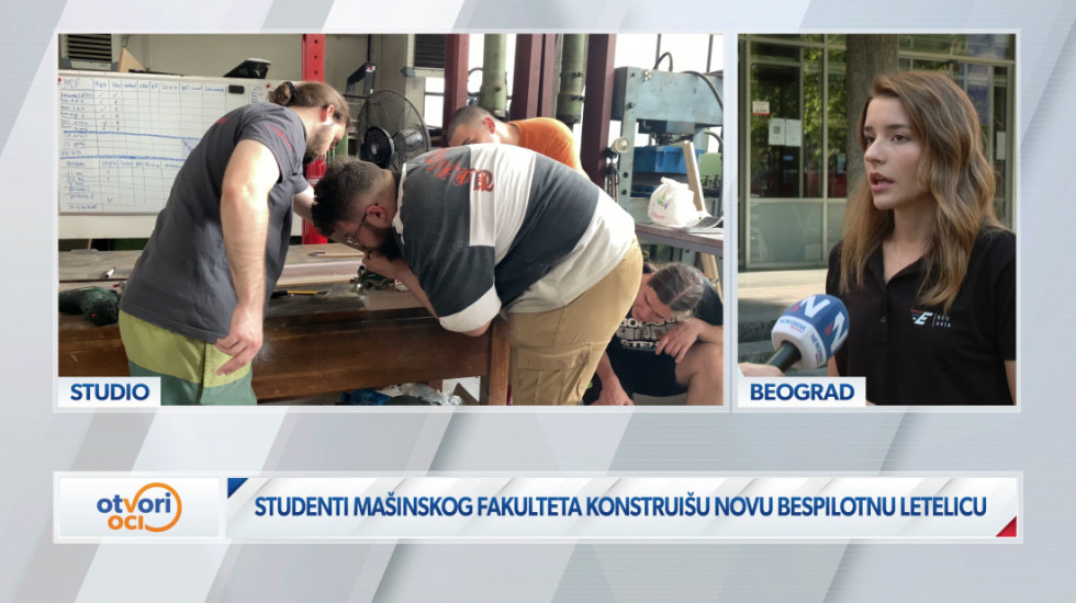 (VIDEO) Studenti Mašinskog fakulteta konstruišu letelicu, predstaviće je na međunarodnom takmičenju u Hamburgu