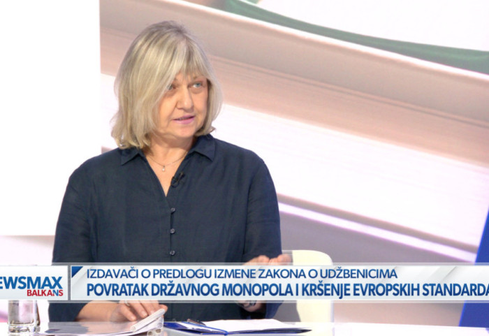 (VIDEO) "Mnogo je neistina o udžbenicima iz kojih se učilo": Sagovornica Newsmax Balkans o novom Zakonu o udžbenicima