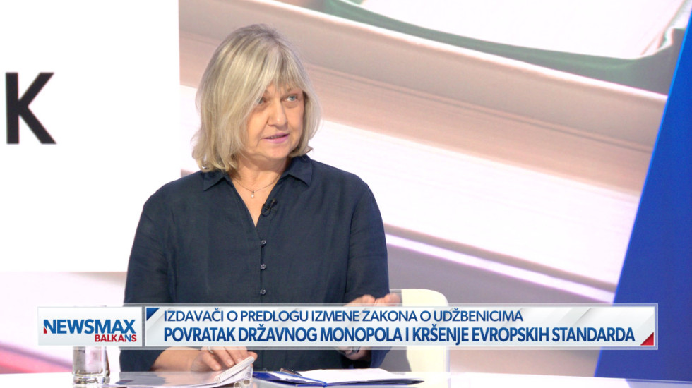 (VIDEO) "Mnogo je neistina o knjigama iz kojih se dosad učilo": Sagovornica Newsmax Balkans o novom Zakonu o udžbenicima