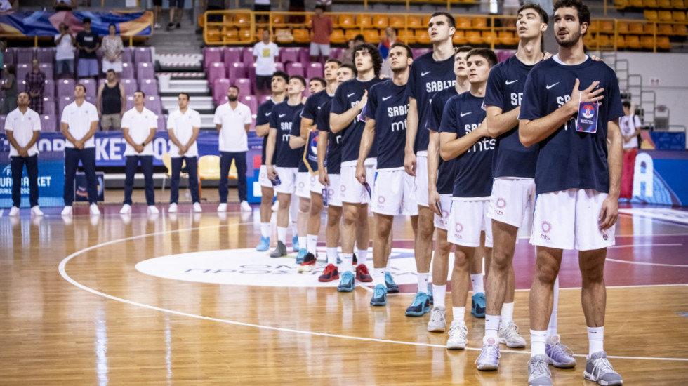 Mlada reprezentacija Srbije poražena od Francuske u borbi za bronzu na Evropskom prvenstvu