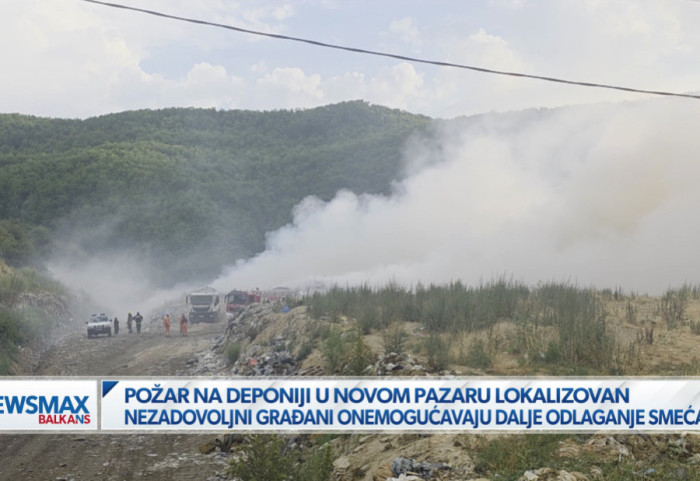 "Katastrofa, ovo u svetu nema": Novopazarci posle požara blokiraju put ka deponiji, smeće se danima gomila u gradu