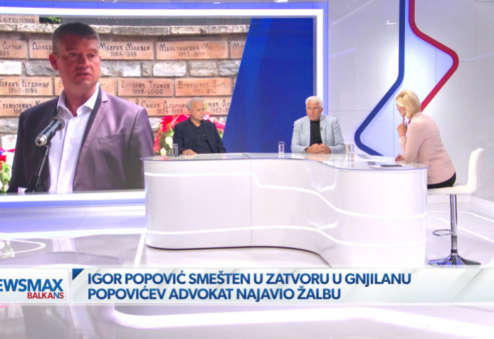 (VIDEO) Gosti Newsmax Balkans o hapšenju Popovića: "Zaustaviti sve pregovore sa Prištinom dok ne bude oslobođen"