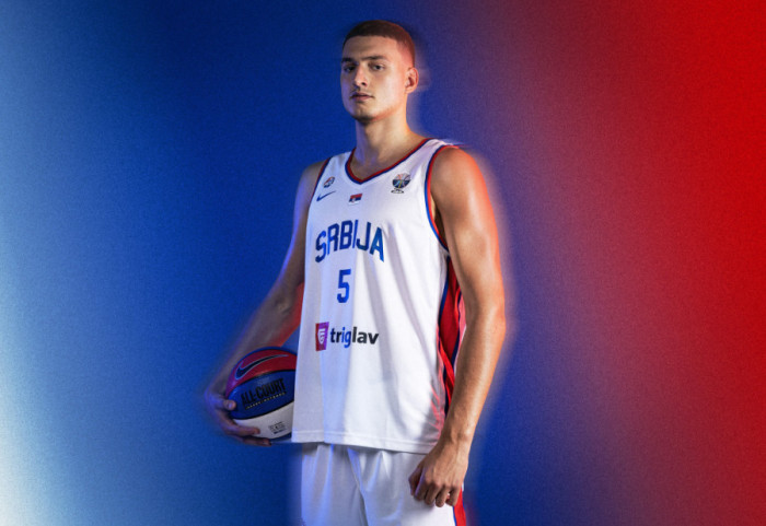(FOTO) Predstavljen novi dres reprezentacije Srbije za Evrobasket 2025