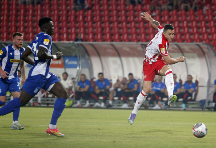 Zvezda ubedljiva protiv OFK Beograda: Crveno-beli dali sedam golova na Marakani
