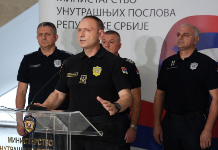 Direktor policije: Na Slaviji oko 34.300 građana, skup protiče bez većih incidenata
