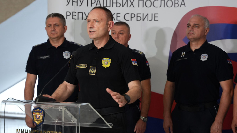 Direktor policije: Na Slaviji oko 34.300 građana, skup protiče bez većih incidenata