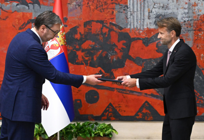 Vučić primio akreditivna pisma novog ambasadora Andreasa fon Bekerata: "Članstvo u EU ostaje strateški cilj Srbije"