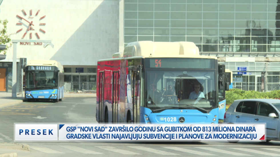 (VIDEO) GSP Novi Sad preduzeće s najvećim gubicima: Građani se žale na kvalitet usluge, vlast najavljuje modernizaciju