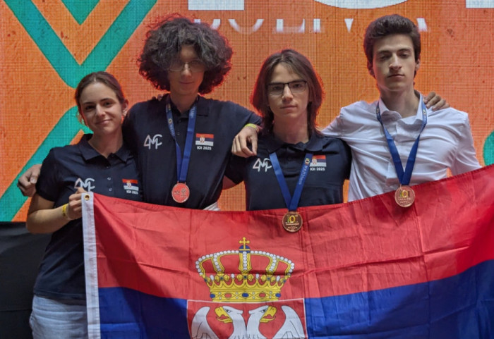 Srebro i dve bronze za Srbiju na Olimpijadi iz informatike za srednjoškolce u Boliviji