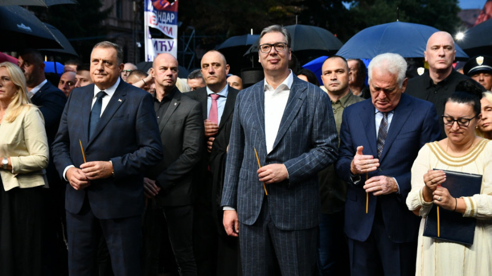 (FOTO) Vučić na obeležavanju 30 godina od "Oluje": "Krajiška deca sada žive u slobodnoj zemlji"