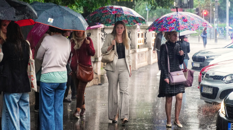 Svežije vreme uz veliku količinu padavina: Temperatura do 28 stepeni
