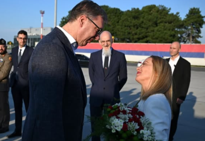 Vučić ugostio Đorđu Meloni: "Poseta italijanske premijerke poruka poverenja i snažna podrška Srbiji"