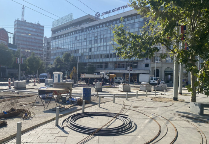(FOTO/VIDEO) Centar Beograda u završnim radovima: Prestonica dobija još tri kružna toka i novi "simbol grada"