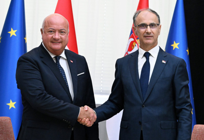 Austrian Chancellor Christian Stocker in Belgrade, Meetings with the Prime Minister and President of Serbia
