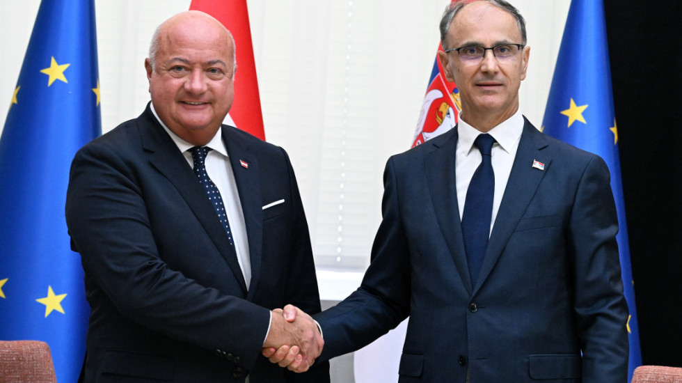 Austrian Chancellor Christian Stocker in Belgrade, Meetings with the Prime Minister and President of Serbia