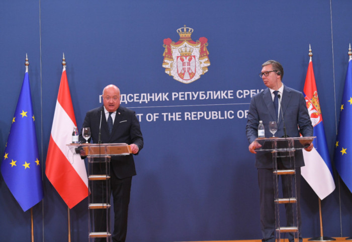 Vucic with Austrian Chancellor: Serbia Can Always Count on Austria’s Support