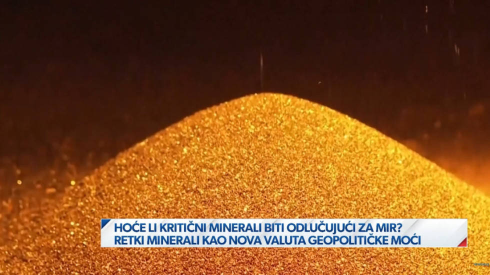 (VIDEO) Retki minerali kao nova valuta geopolitičke moći: Hoće li biti odlučujući za mir u Ukrajini?