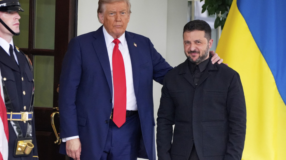 (FOTO) Tramp dočekao Zelenskog u Beloj kući, počeo sastanak sa evropskim liderima o kraju rata u Ukrajini