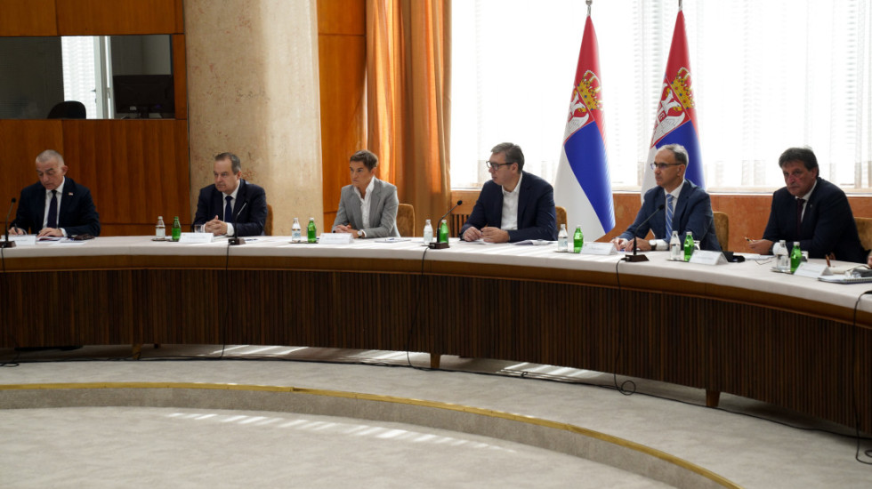 Zasedao Savet za nacionalnu bezbednost, prisustvovali i predstavnici tužilaštva i pravosudnih organa
