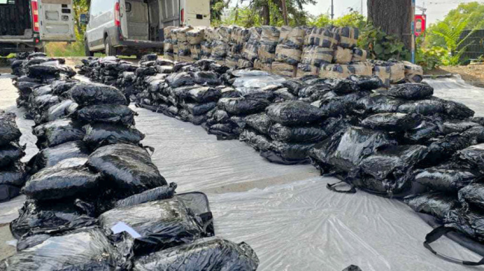 Drug Network Dismantled in Belgrade: Around Two Tons of Marijuana Seized