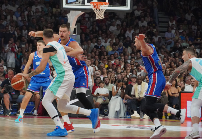 (FOTO) Srbija bolja od Slovenije 106:72 na "generalnoj probi" pred Evropsko prvenstvo