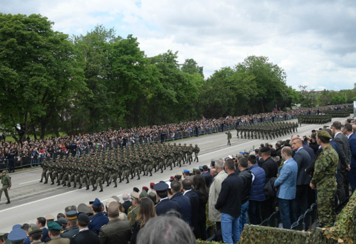 Vojna parada "Snaga jedinstva" 20. septembra ispred Palate Srbija